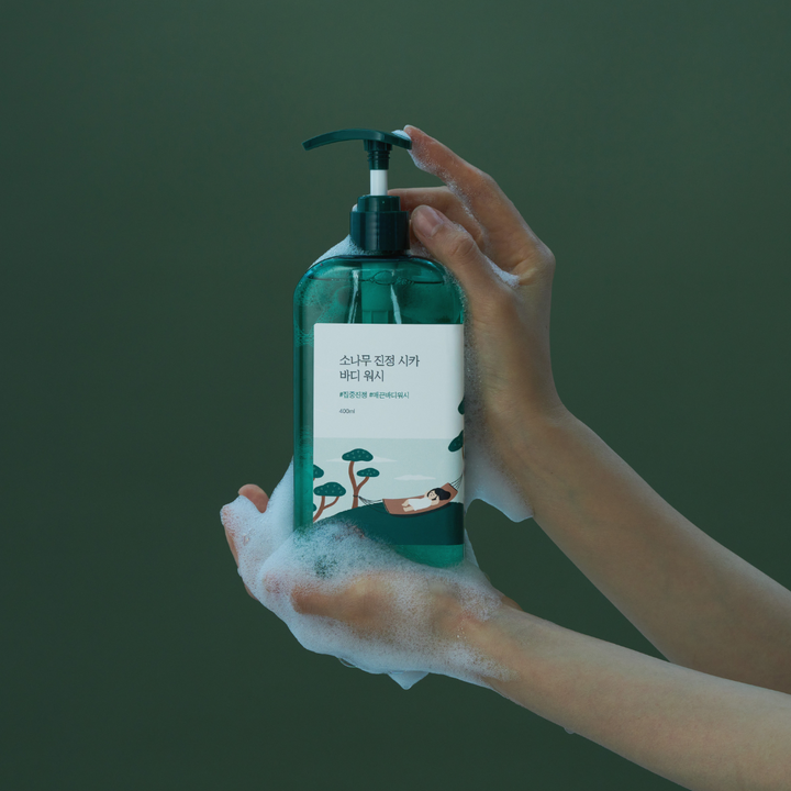 [Round Lab] Pine Calming Cica Body Wash (400ml)  40ea/box