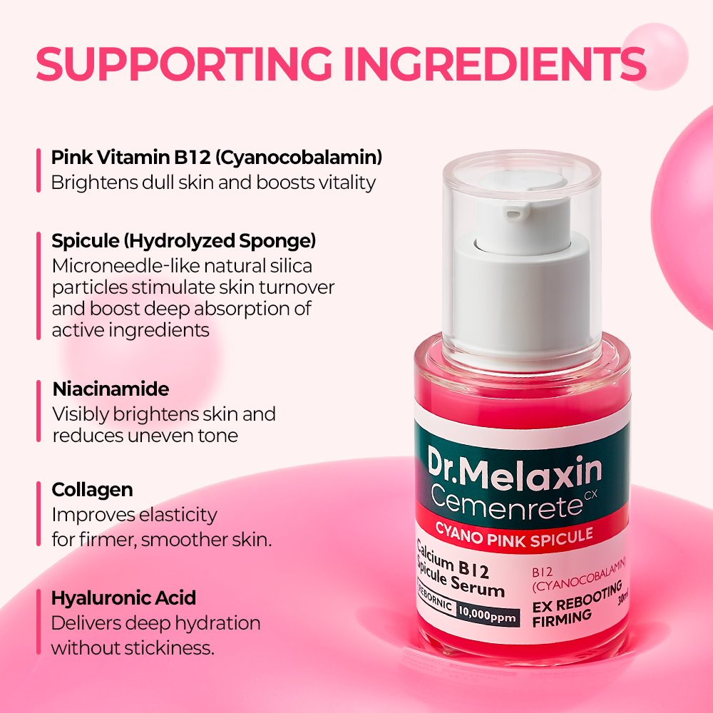[Dr. Melaxin] Cemenrete Cyano Pink Spicule Serum (30ml)  104ea/box