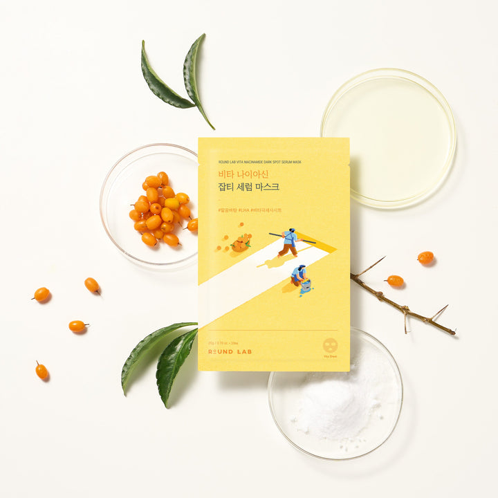 [Round Lab] Vita Niacinamide Dark Spot Serum Mask (10pcs)  40ea/box