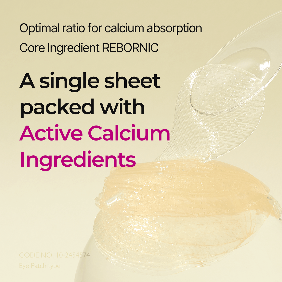 [Dr. Melaxin] Cemenrete Calcium Volume Eye patch (60ea) 54ea/box