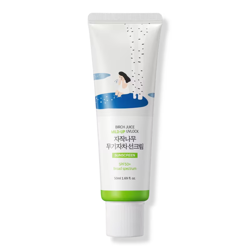 [Round Lab] Birch Mild-Up Sunscreen UVLock SPF 50+ Broad Spectrum (50ml) 60ea/box
