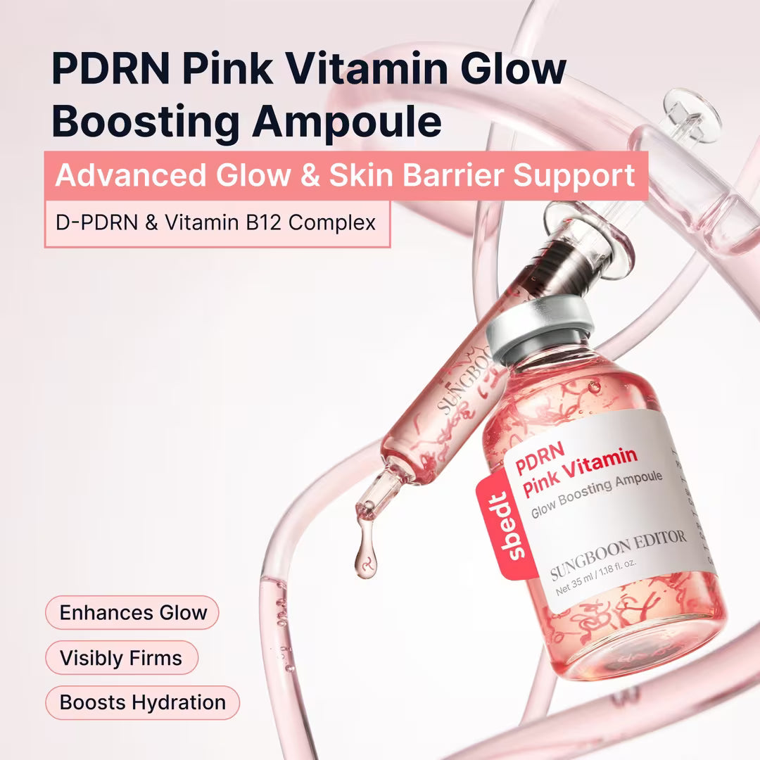 [Sungboon Editor] PDRN Pink Vitamin Glow Boosting Ampoule 30ea/box
