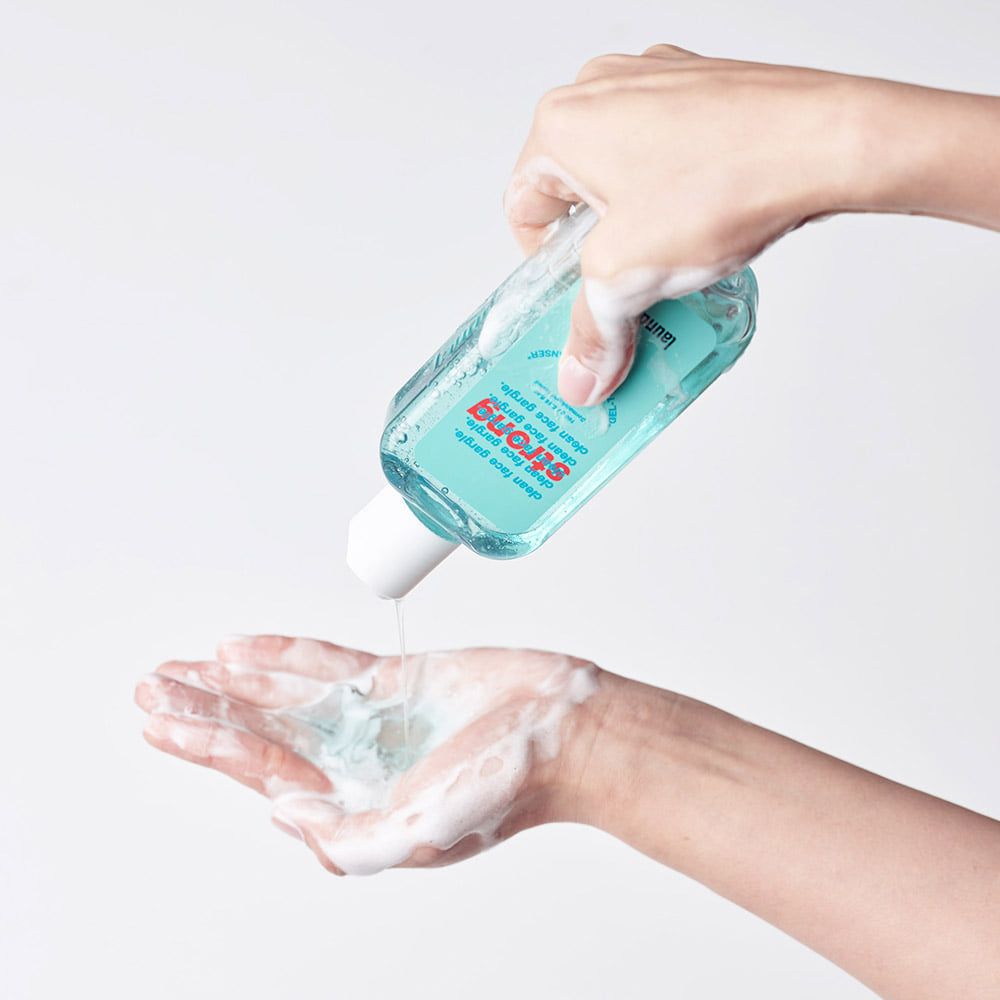 [Laundryou] Clean face gargle Gel-to-Foam Cleanser Strong 48ea/box
