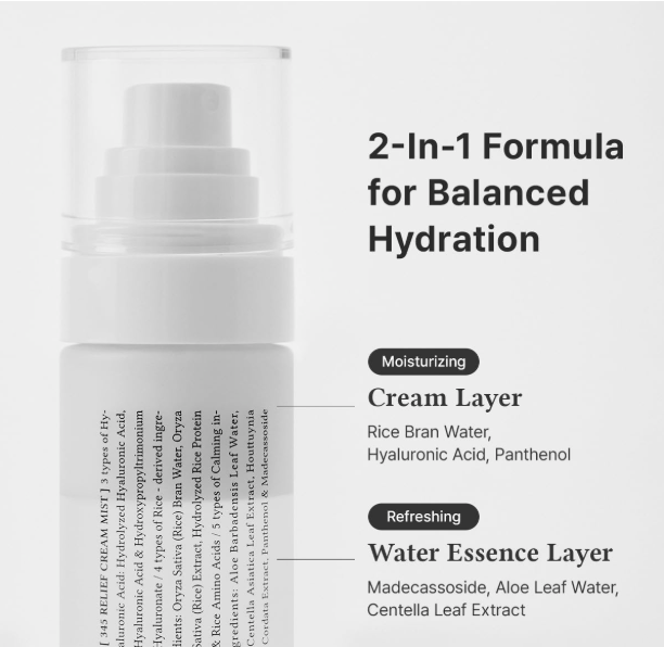 [Dr. Althea] 345 Relief Cream Mist 60ml 40ea/box