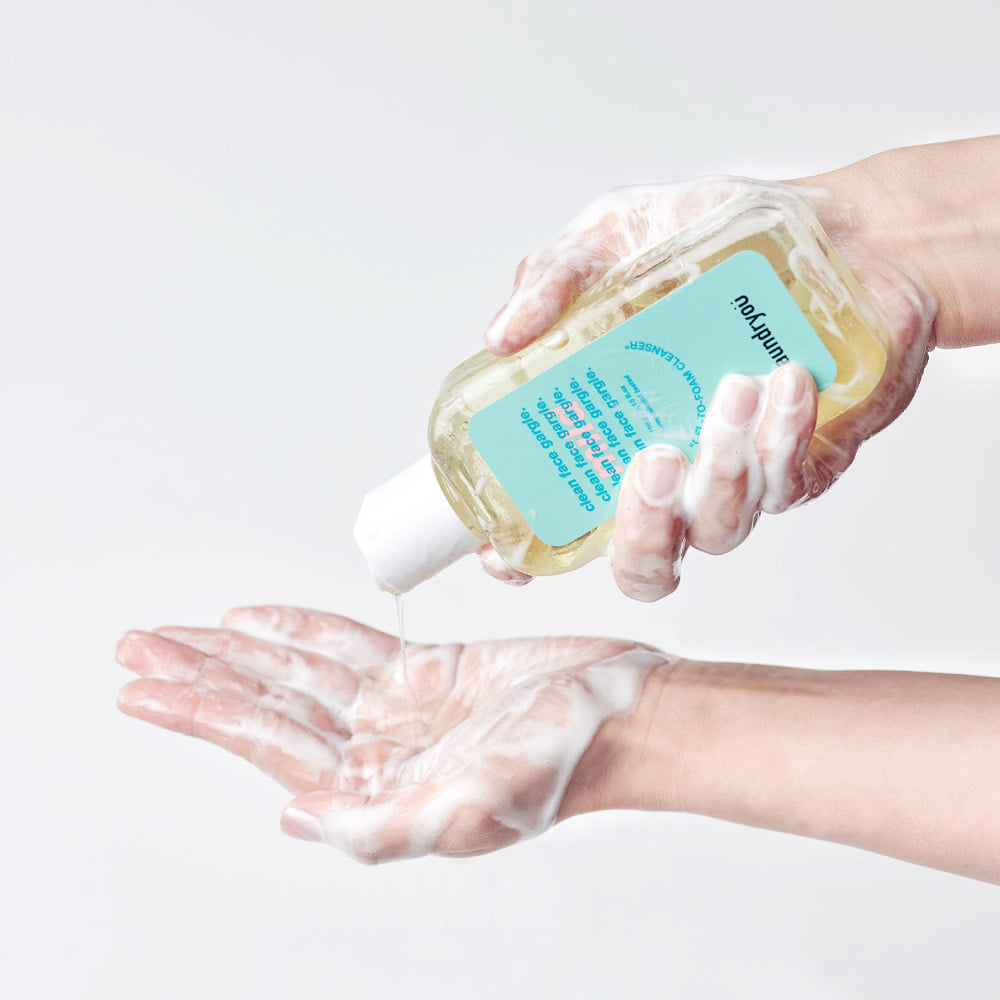 [Laundryou] Clean Face Gargle Gel-to-Foam Cleanser Mild 48ea/box
