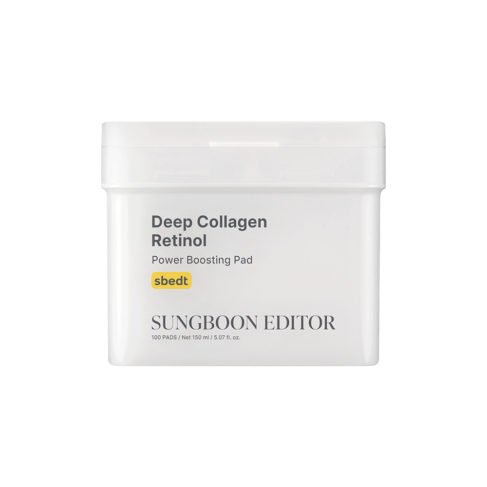 [Sungboon Editor] Deep Collagen Retinol Power Boosting Pad_190ml (100pcs) 30ea/box