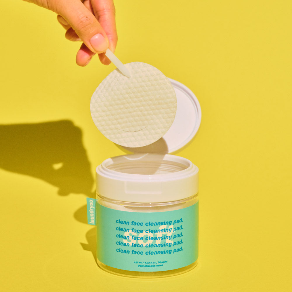[Laundryou] Clean Face Cleansing Pad Soft 40ea/box