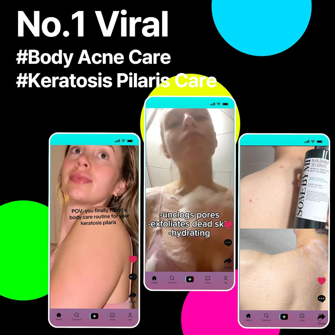 [SOME BY MI] AHA-BHA-PHA 30 DAYS MIRACLE ACNE CLEAR BODY CLEANSER [400g]