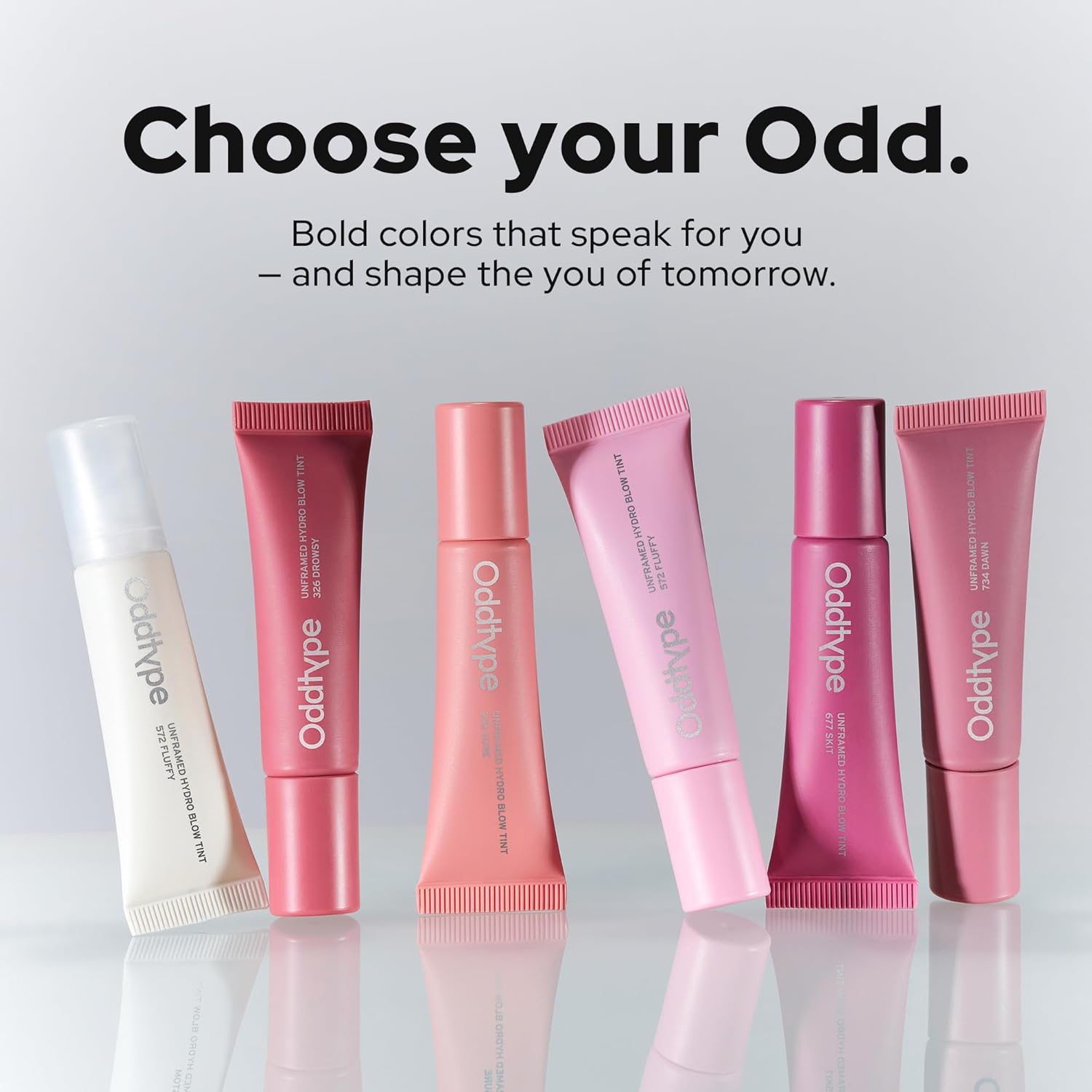 [ODD TYPE] Unframed Hydro Blow Tint 572 Fluffy 63ea/box