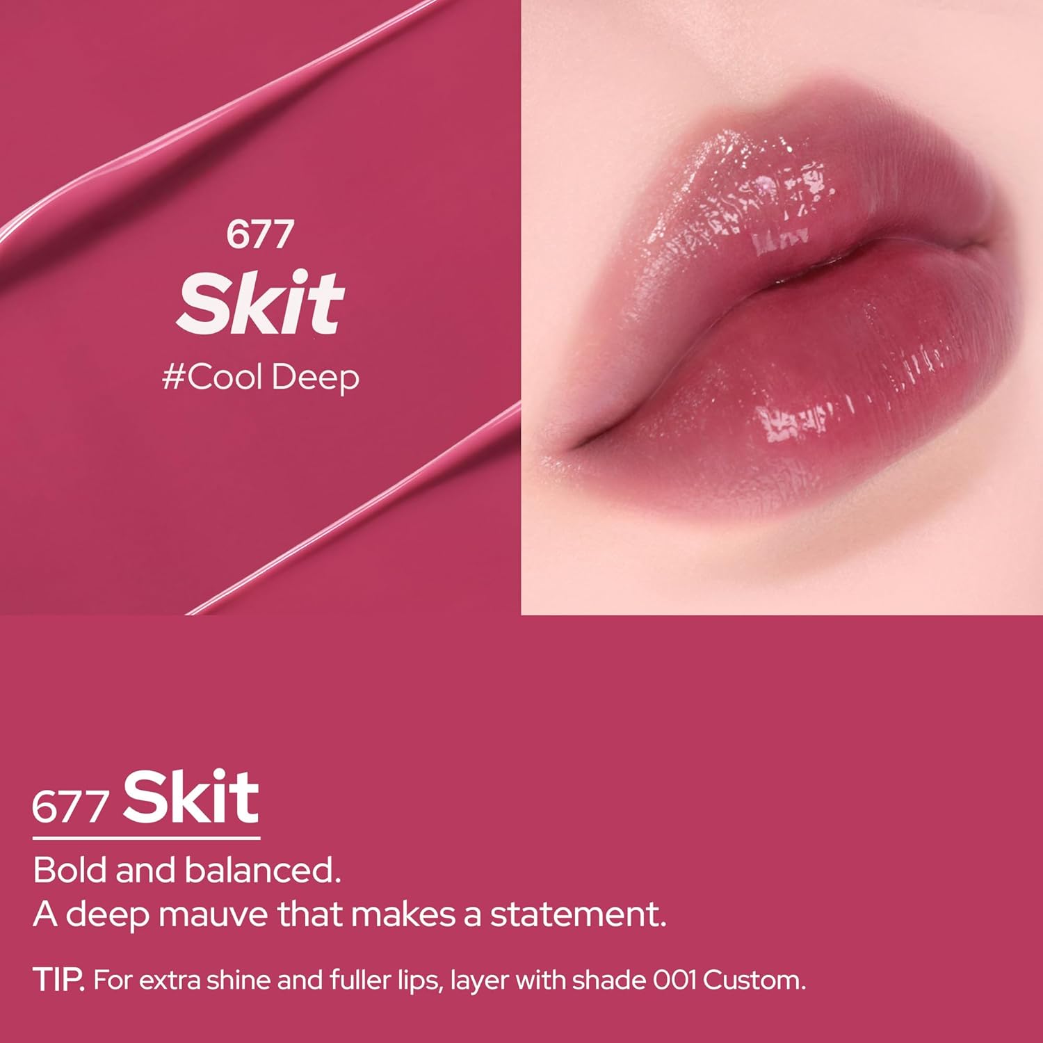 [ODD TYPE] Unframed Hydro Blow Tint 677 Skit 63ea/box