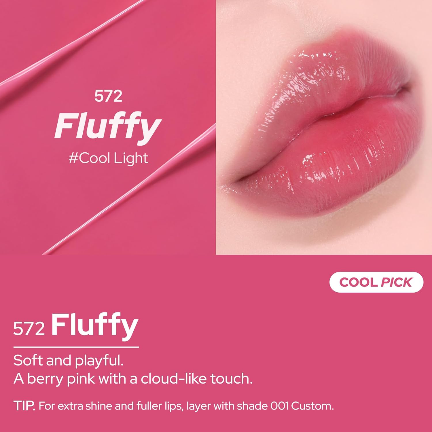 [ODD TYPE] Unframed Hydro Blow Tint 572 Fluffy 63ea/box