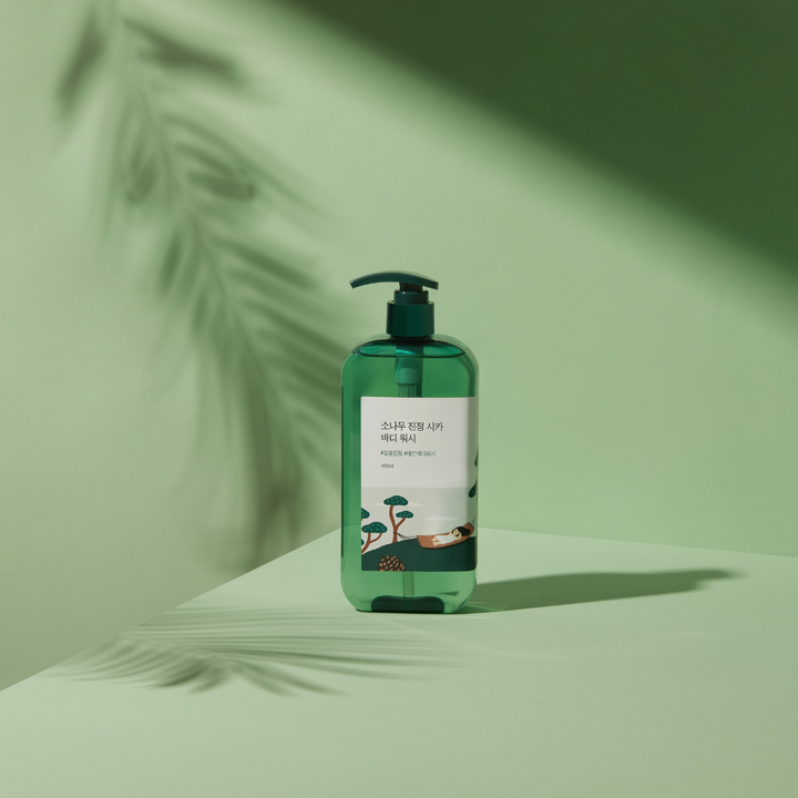 [Round Lab] Pine Calming Cica Body Wash (400ml)  40ea/box