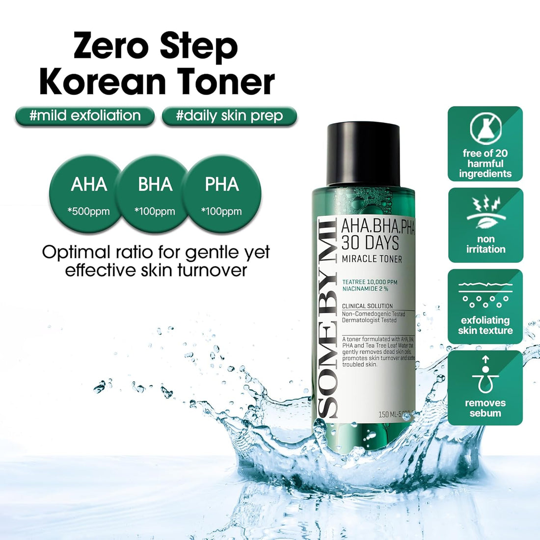 [SOME BY MI] AHA-BHA-PHA 30 DAYS MIRACLE TONER [150ml]