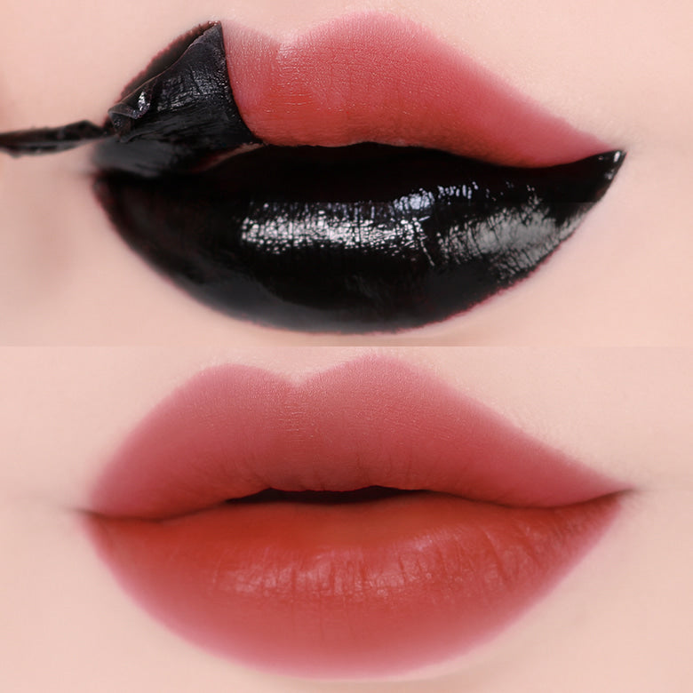 [Milk Touch] Black Peel Off Lip Tattoo #04 Black Apricot 70ea/box