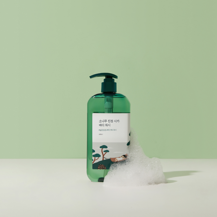 [Round Lab] Pine Calming Cica Body Wash (400ml)  40ea/box