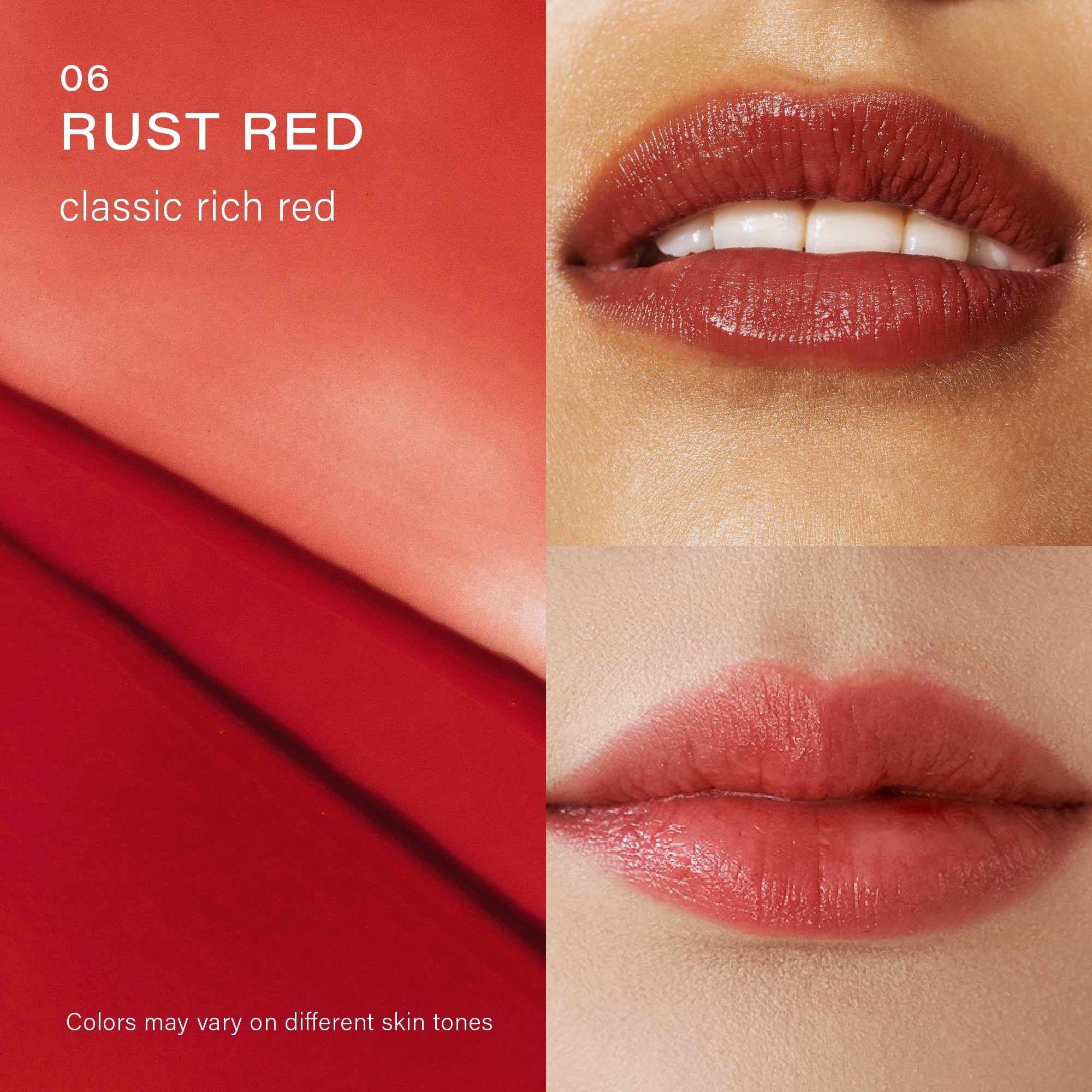 [Melixir] Vegan Lip Butter #06 Rust Red 160ea/box
