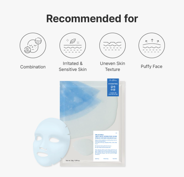 [Dr. Althea] Aqua Blue Hydration Mask 40ea/box