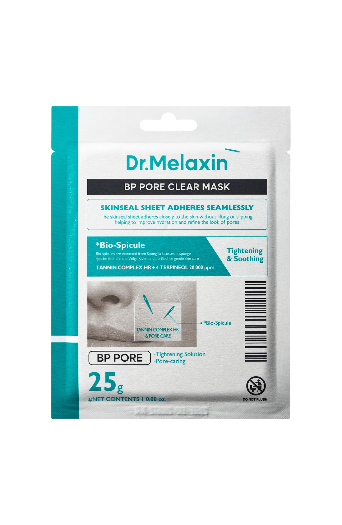 [Dr.Melaxin] BP Pore Clear Facial Mask 5EA  34ea/box