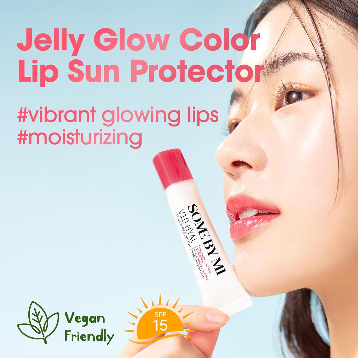 [SOME BY MI] V10 HYAL LIP SUN PROTECTOR - BERRY 7ml   100ea/box