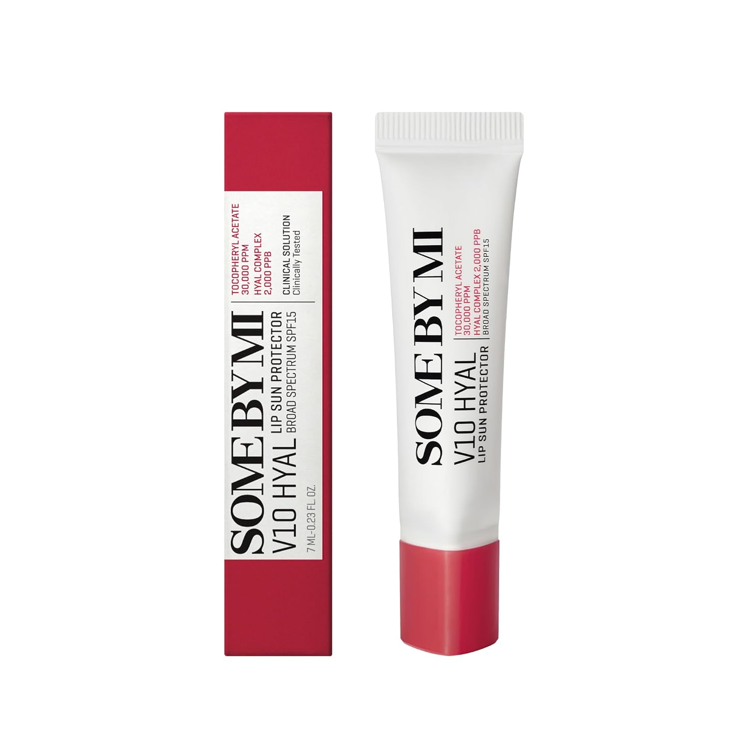 [SOME BY MI] V10 HYAL LIP SUN PROTECTOR - BERRY 7ml   100ea/box