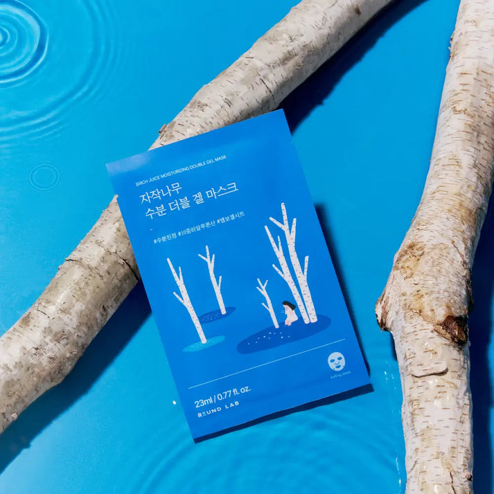 [Round Lab] Birch Moisturizing Double Gel Mask 30ea/box