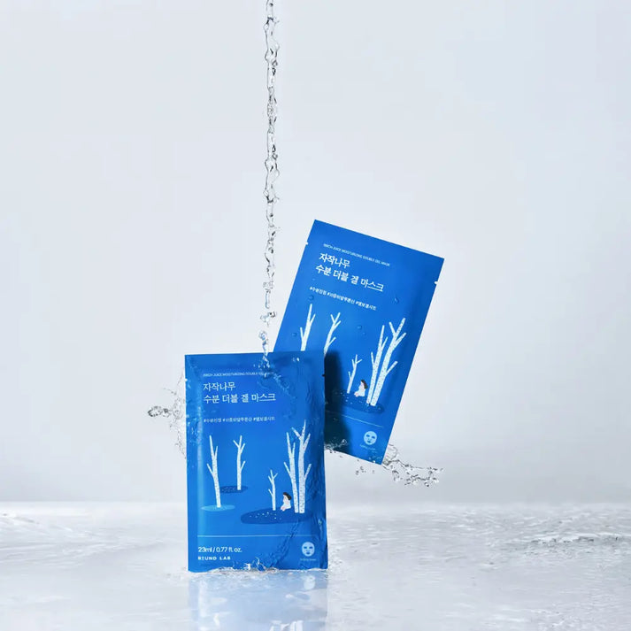 [Round Lab] Birch Moisturizing Double Gel Mask 30ea/box