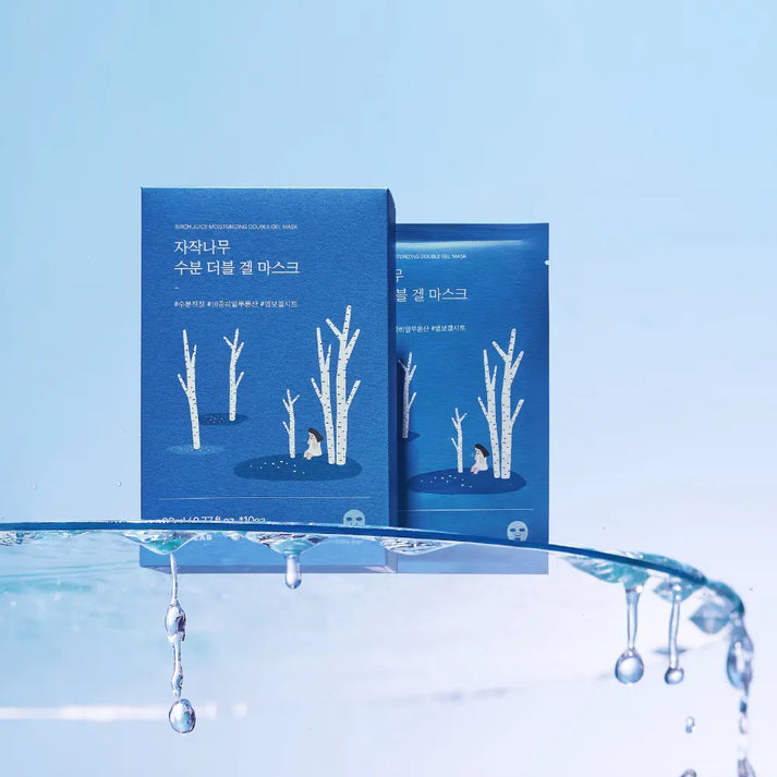 [Round Lab] Birch Moisturizing Double Gel Mask 30ea/box