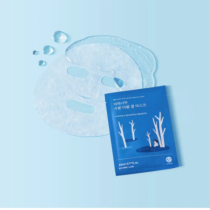 [Round Lab] Birch Moisturizing Double Gel Mask