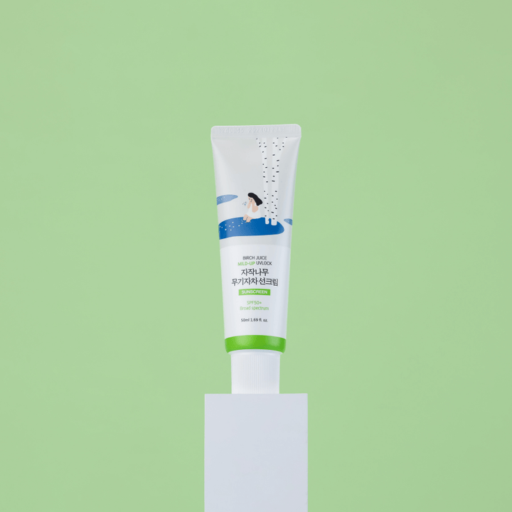 [Round Lab] Birch Mild-Up Sunscreen UVLock SPF 50+ Broad Spectrum (50ml)