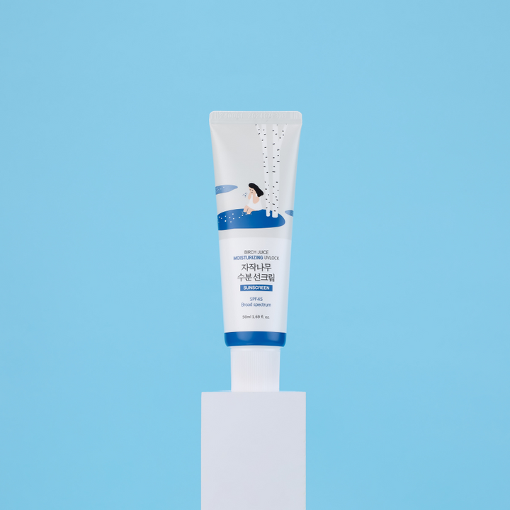 [Round Lab] Birch Moisturizing Sunscreen UVLock SPF 45+ Broad Spectrum (50ml) 60ea/box