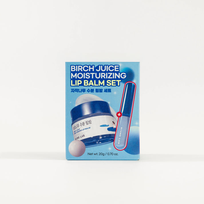 [Round Lab] ROUND LAB BIRCH JUICE MOISTURIZING LIP BALM SET(+BRUSH) 50ea/box