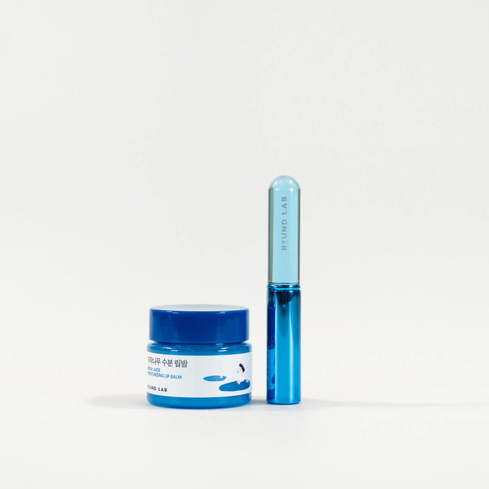 [Round Lab] ROUND LAB BIRCH JUICE MOISTURIZING LIP BALM SET(+BRUSH) 50ea/box