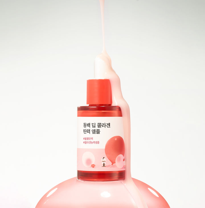 [Round Lab] Camellia Deep Collagen Firming Ampoule (30ml)  60ea/box