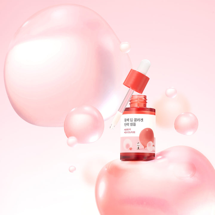 [Round Lab] Camellia Deep Collagen Firming Ampoule (30ml)  60ea/box