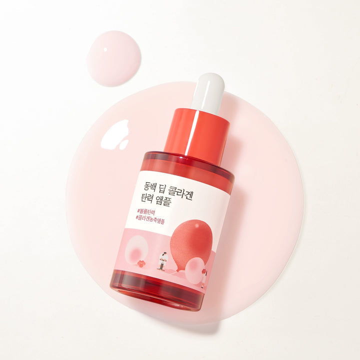 [Round Lab] Camellia Deep Collagen Firming Ampoule (30ml)  60ea/box