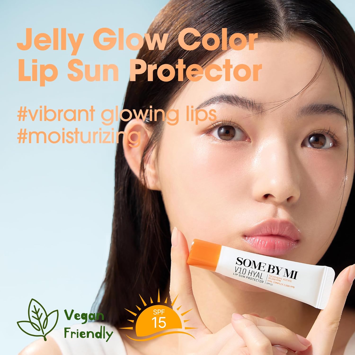 [SOME BY MI] V10 HYAL LIP SUN PROTECTOR - CLEAR 7ml   100ea/box