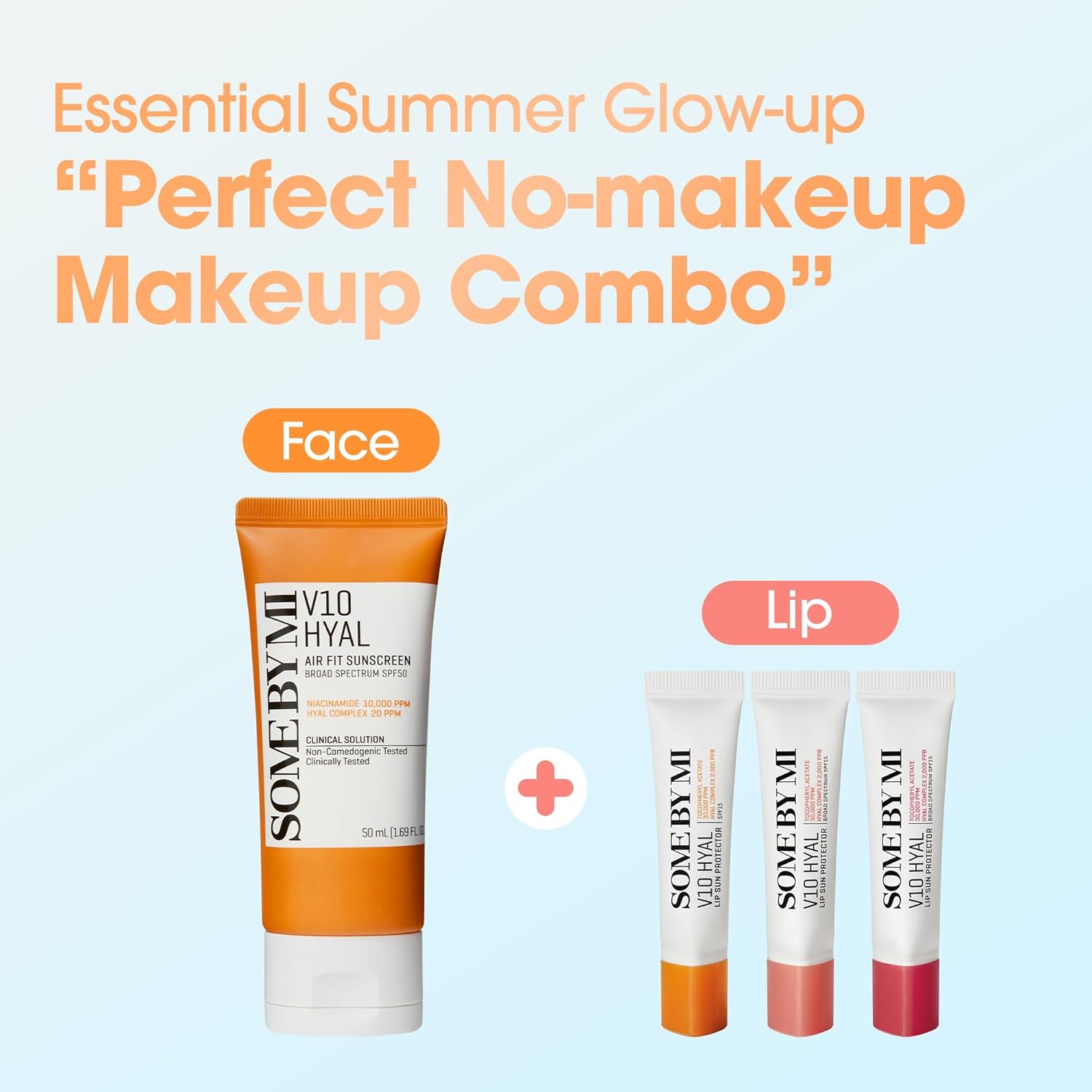 [SOME BY MI] V10 HYAL LIP SUN PROTECTOR - CLEAR 7ml   100ea/box