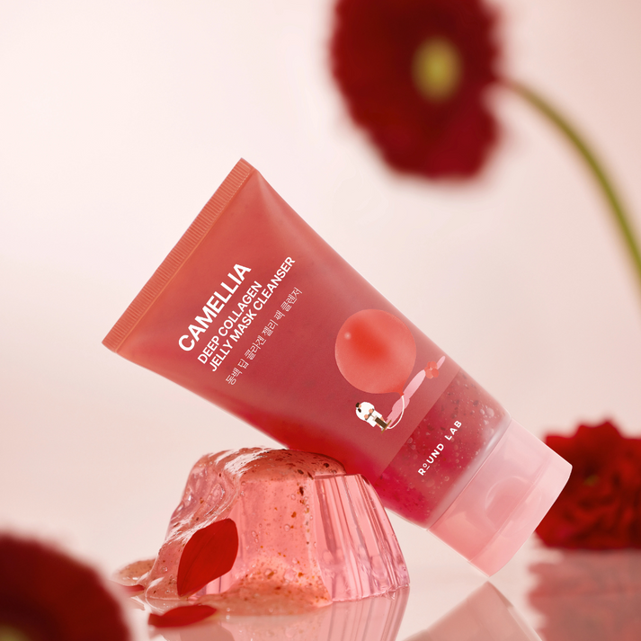 [Round Lab] Camellia Deep Collagen Jelly Mask Cleanser  50ea/box