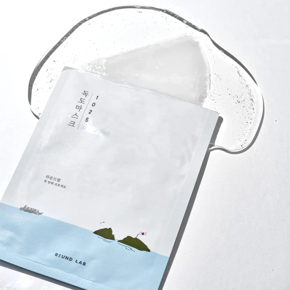 [Round Lab] 1025 Dokdo Water Gel Mask Sheet (1pc / Single Pouch) 30ea/box