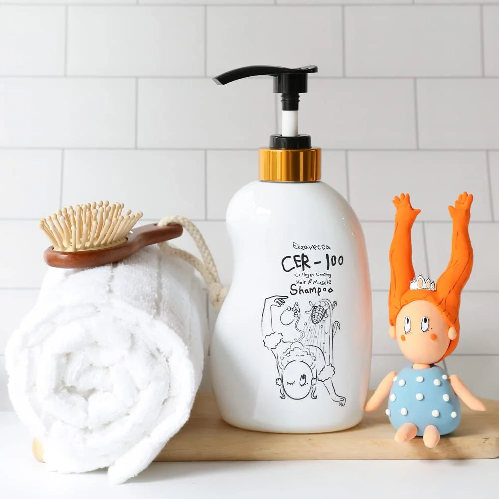 [Elizavecca] CER-100 Collagen Coating Hair A+ Muscle Shampoo 12ea/box