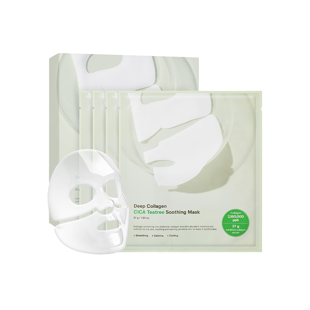 [Sungboon Editor] Deep Collagen Cica Teatrea Soothing Mask (1pc) 30ea/box