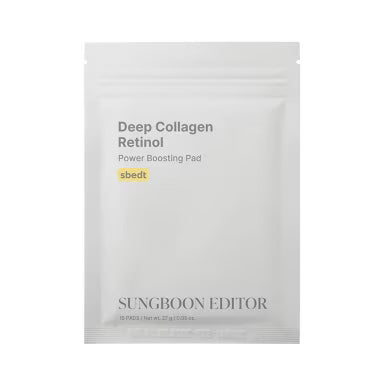 [Sungboon Editor] Deep Collagen Retinol Power Boosting Pad (15pcs) 50ea/box