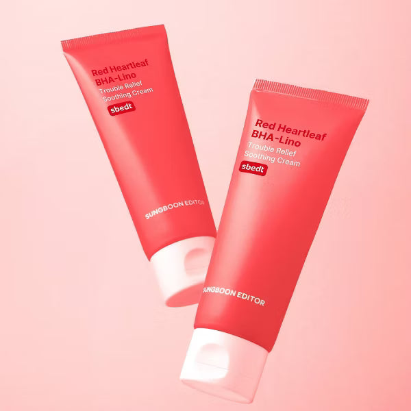 [Sungboon Editor] Red Heartleaf BHA-Lino Trouble Relief Cream 30ea/box