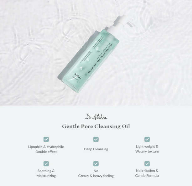 [Dr. Althea] Gentle Pore Cleansing Oil 35ea/box