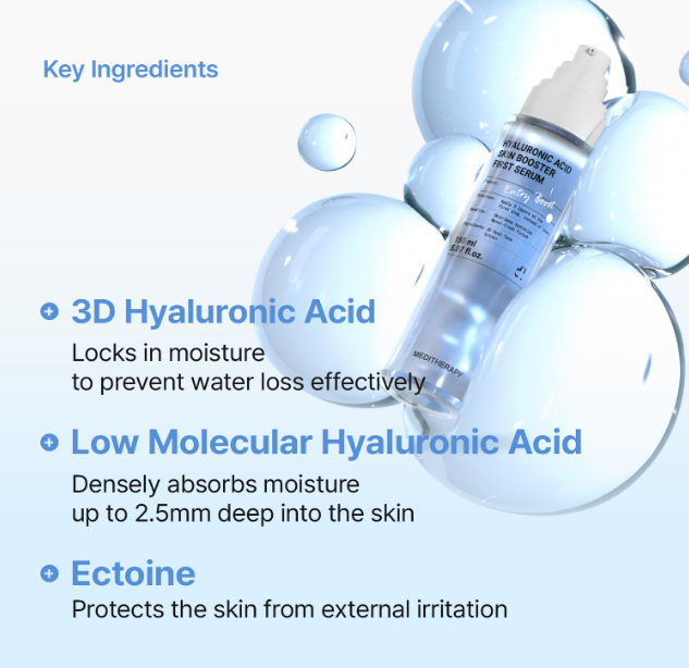 [Meditherapy] Hyaluronic Acid First Skin Booster Serum 40ea/box