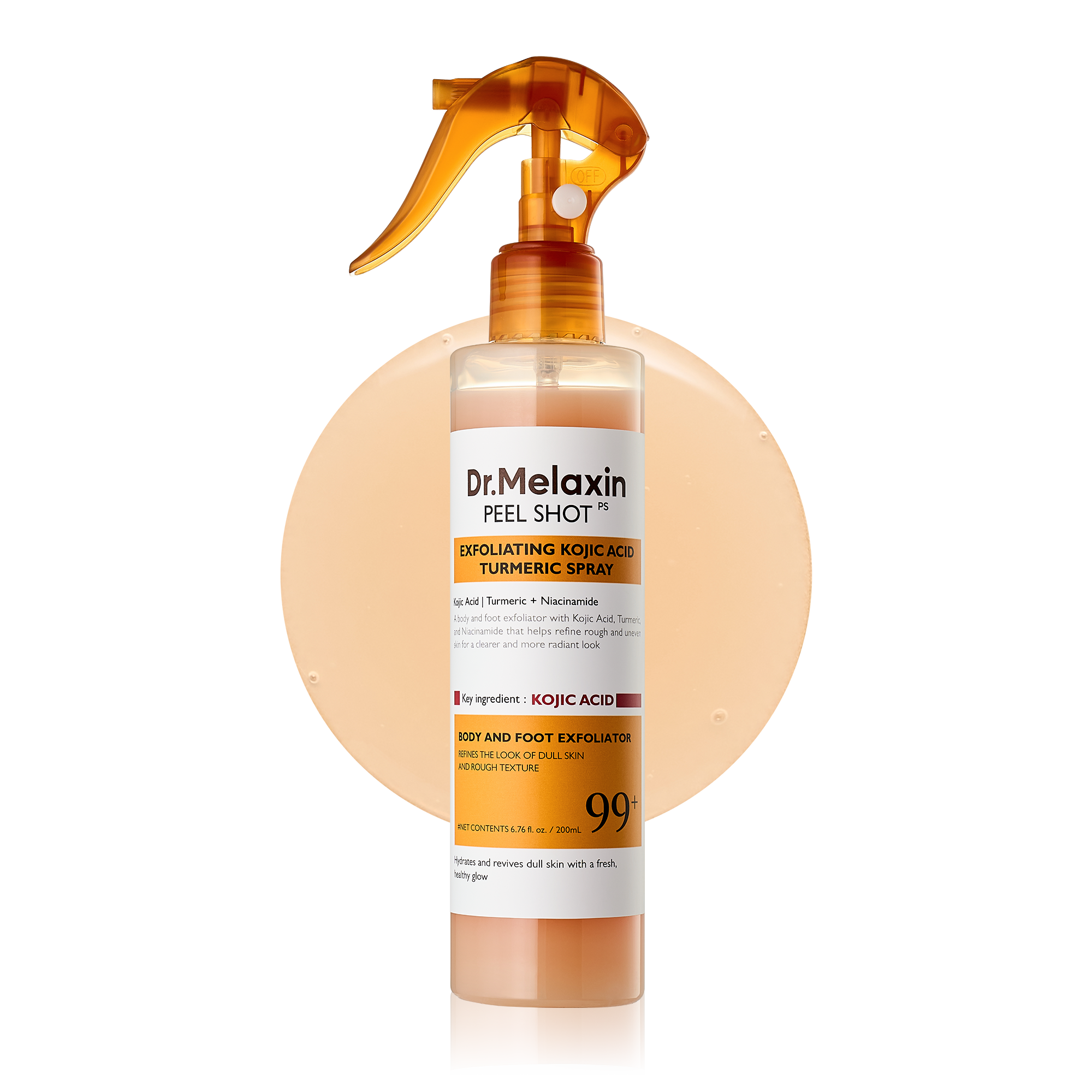 [Dr. Melaxin] Peel Shot Keratin Care Kojic Acid Turmeric Spray   36ea/box