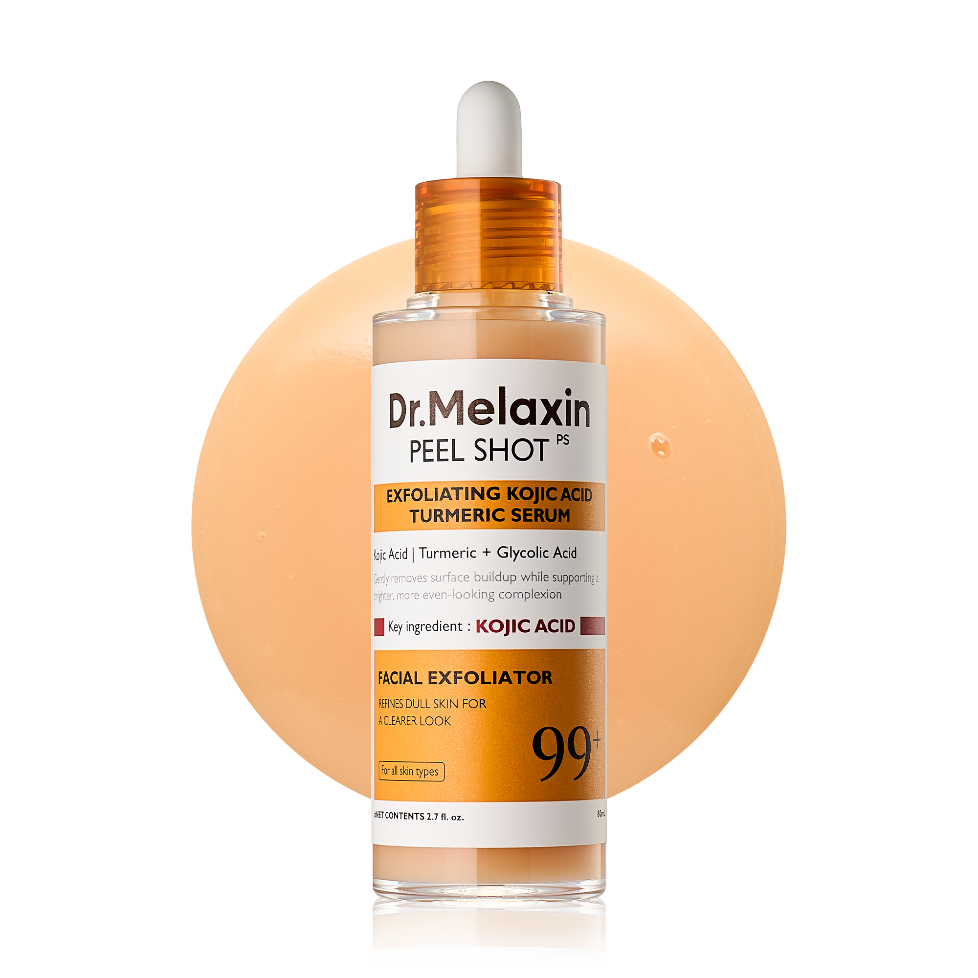 [Dr. Melaxin] Peel Shot Kojic Acid Turmeric Serum (80m) 96ea/box