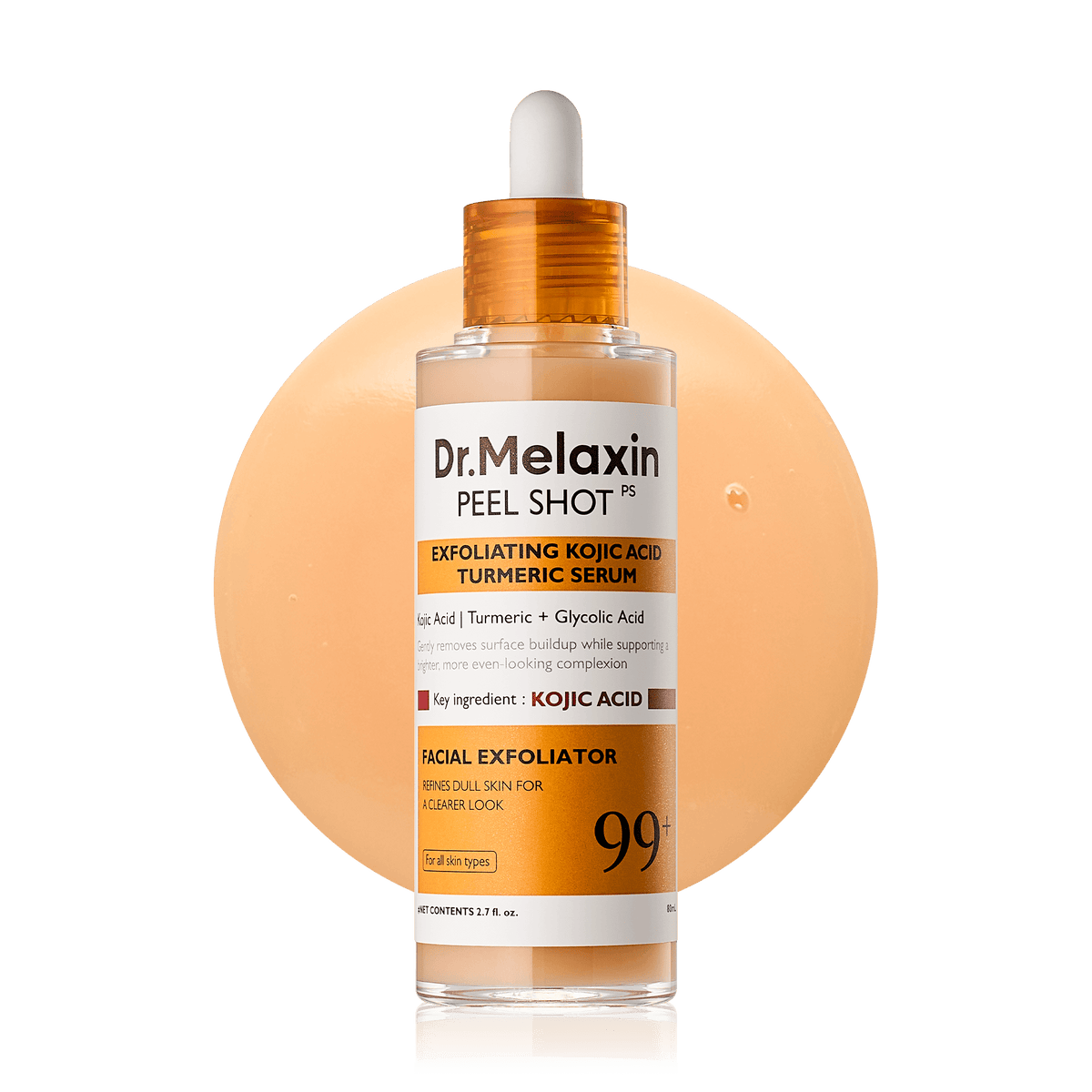 [Dr. Melaxin] Peel Shot Kojic Acid Turmeric Serum (80m) 96ea/box