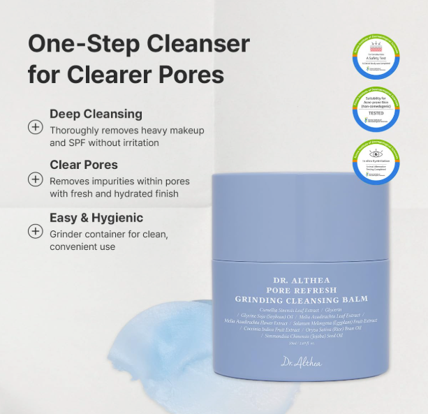 [Dr. Althea] Pore Refresh Grinding Cleansing Balm 40ea/box
