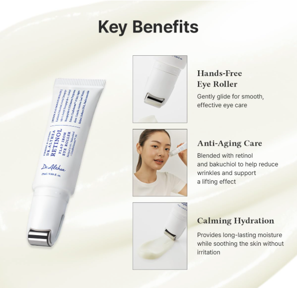 [Dr. Althea] Retinol Flat Iron Eye Roller 40ea/box
